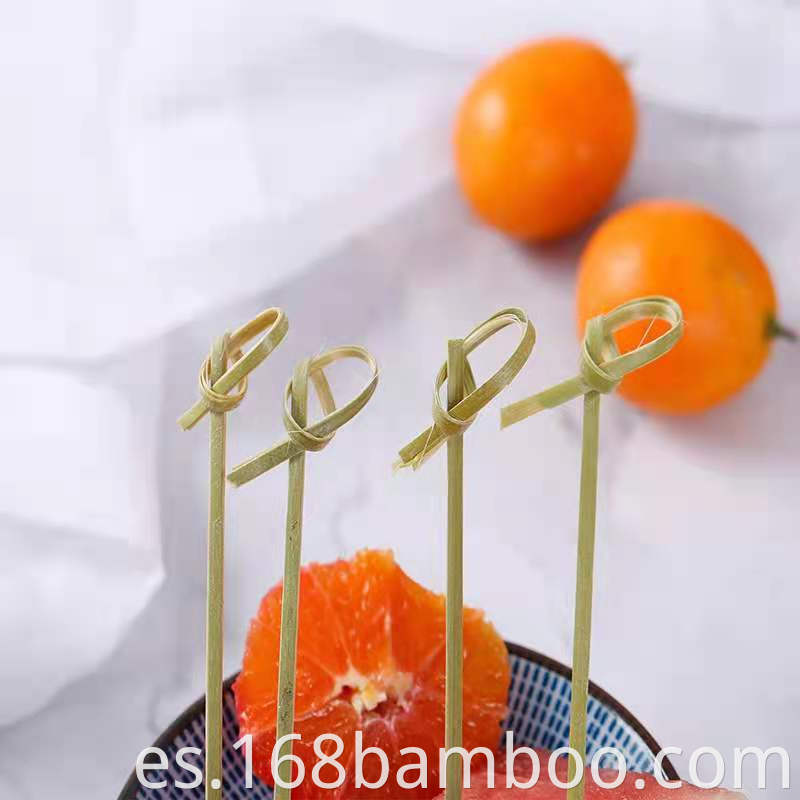 Bamboo fruit picks